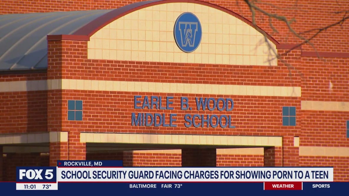 Security guard facing charges for showing porn to student at Earle B. Wood Middle School